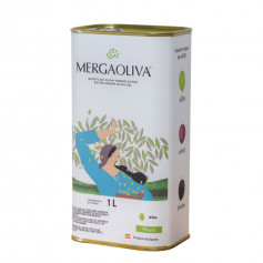 Mergaoliva - Alba - Picual - 12 Latas 1 L