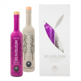 Bravoleum - Picual y Arbequina- Estuche 2 Botellas 500 ml