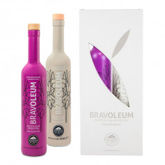 Bravoleum - Picual y Arbequina- Estuche 2 Botellas 500 ml