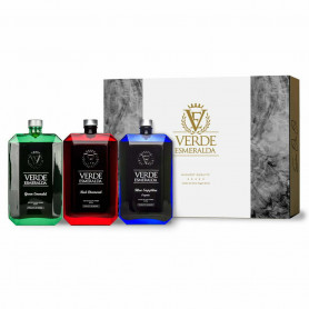 Verde Esmeralda - Estuche Regalo - Gama Gemas - 3 Botellas 500 ml