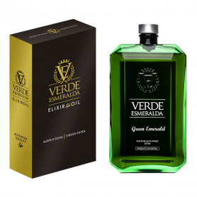 Verde Esmeralda - Premium - Picual - Estuche Botella 500 ml