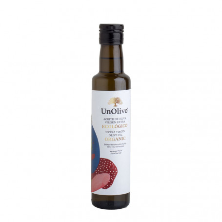 UnOlivo - Ecológico - Dórica - Picual - 12 Botellas 250 ml