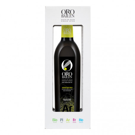 Oro Bailén - Reserva Familiar - Arbequina - Estuche Abierto Botella 500 ml