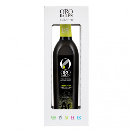 Oro Bailén - Reserva Familiar - Arbequina - Estuche Abierto Botella 500 ml