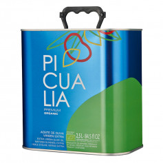 Picualia - Premium - Organic - Picual - Lata 2,5 L