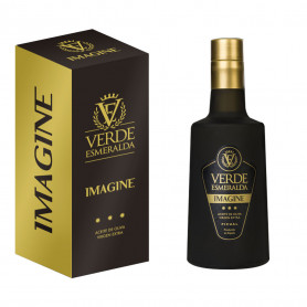 Verde Esmeralda Estuche Imagine Vacío Botella 500 ml