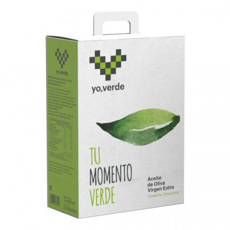 Yo, Verde - Picual - Estuche 2 botellas 500ml