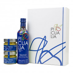 Picualia - Premium - Picual - Estuche con botella 500 ml y mermeladas